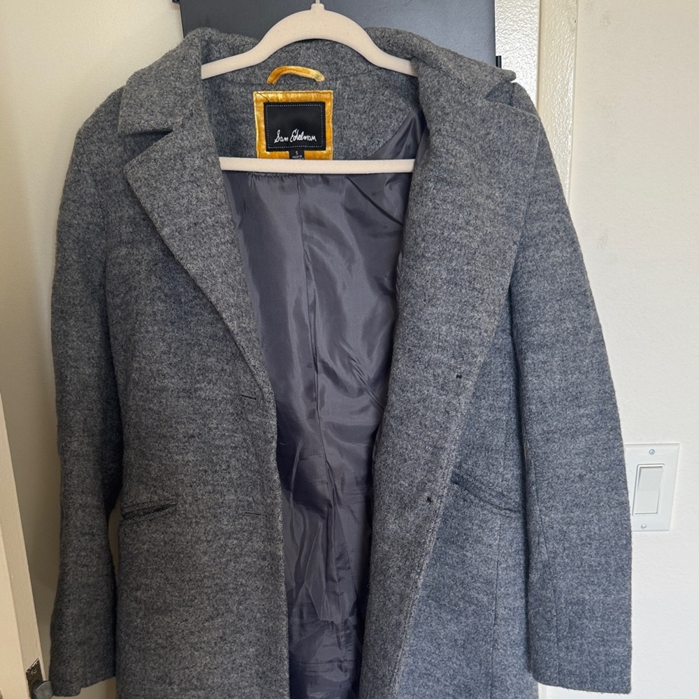 Sam Edelman Gray Trench Coat